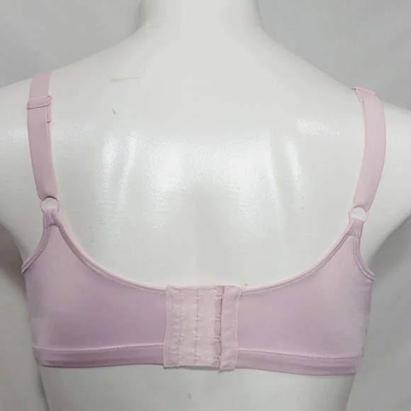 36D Bali Q044 0044 Double Support Soft Touch Wirefree Bra Pink - Picture 3 of 4